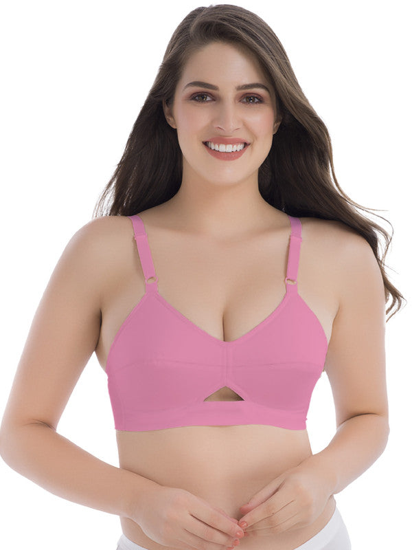 Buy Groversons Paris Beauty Full Support Cotton Full Coverage Non Padded  Bra for Women Online at Best Prices in India - JioMart.
