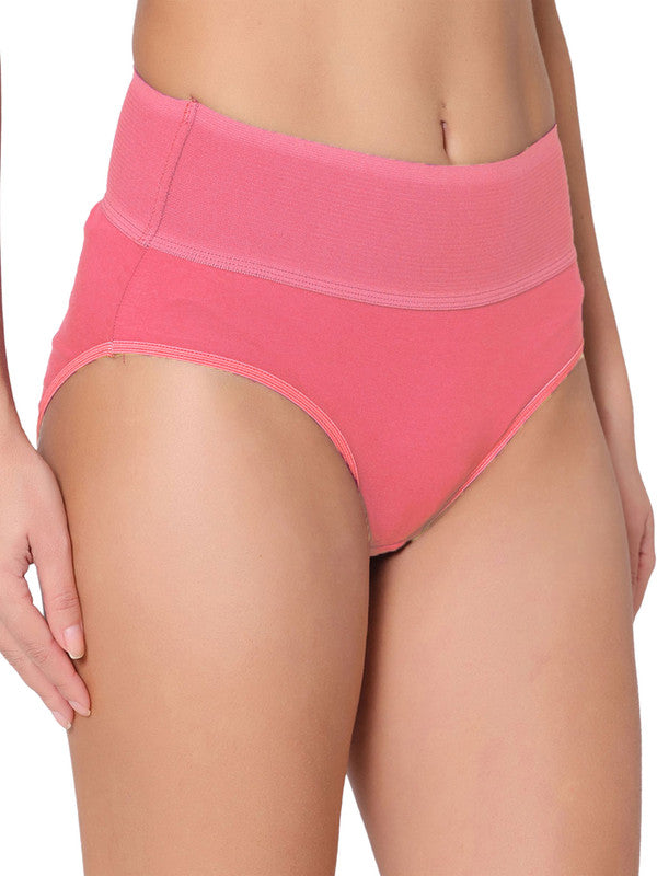 Super Combed Cotton Broad Elastic Hipster Panty (PN141)