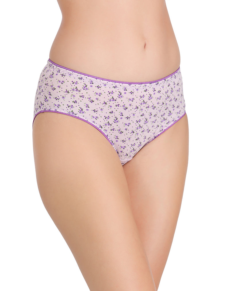 Assorted Floral print panties in light colors(Pack of 3)