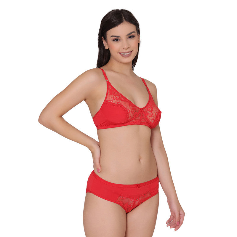 Buy Groversons Paris Beauty Women's Padded, Non-Wired, Seamless T-Shirt Bra  (BR184-RED-30B) at