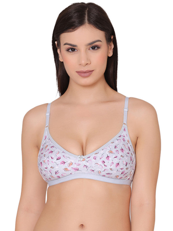 Women's Printed Everyday T-Shirt Bra, Comfortable, Non-Padded with sea –  gsparisbeauty
