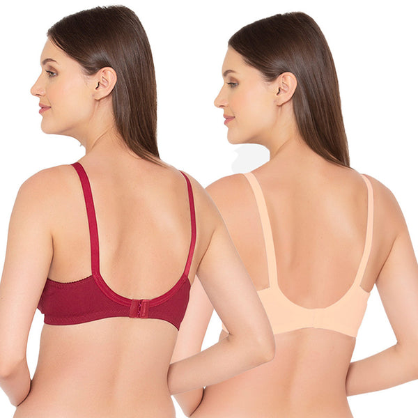 Groversons Paris Beauty Women's Full Coverage and Non- Padded Supima Cotton  Spacer and Minimiser Bra (REBECCA) White - The online shopping beauty  store. Shop for makeup, skincare, haircare & fragrances online at