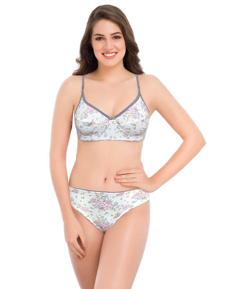 Buy GROPOZ Women's Full Coverage Non-Padded Multicolor Everday