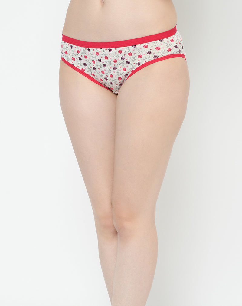 Assorted Low Rise Printed Cotton Bikini Panties - Set of 3 – gsparisbeauty