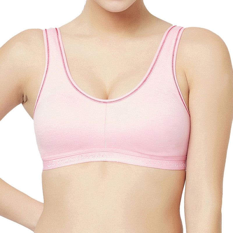 Groversons Paris Beauty Women's Padded Non-Wired Sports Bra (BR170-PIN –  gsparisbeauty